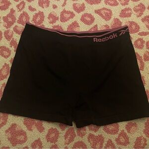 Womens Reebok Spandex Workout Shorts